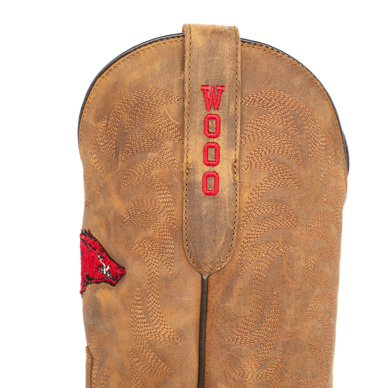 Maverick - Gameday Men's Square Toe Western Boot - Arkansas Razorbacks