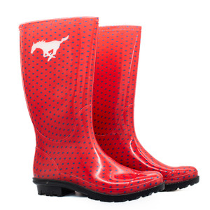 Misty - Gameday Women's Rain Boot -  SMU Mustangs Misty - Gameday Women's Rain Boot -  SMU Mustangs
