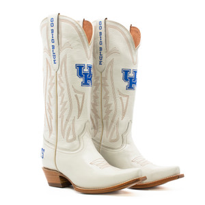 Carrie - Gameday Women's Ivory Western Boot - Kentucky Wildcats Carrie - Gameday Women's Ivory Western Boot - Kentucky Wildcats