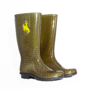 Misty - Gameday Women's Rain Boot - Wyoming Cowboys Misty - Gameday Women's Rain Boot - Wyoming Cowboys