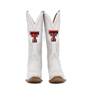 Carrie - Gameday Women's Ivory Western Boot - Texas Tech Red Raiders Carrie - Gameday Women's Ivory Western Boot - Texas Tech Red Raiders