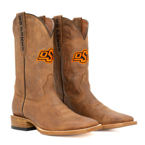 Maverick - Gameday Men's Square Toe Western Boot - Oklahoma State Cowboys