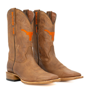 Maverick - Gameday Men's Square Toe Western Boot - Texas Longhorns