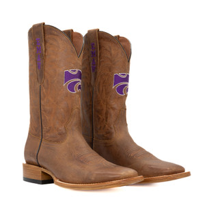 Maverick - Gameday Men's Square Toe Western Boot -  Kansas State Wildcats