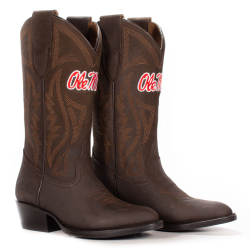 Gameday Women's Western Boot - Ole Miss University of Mississippi