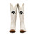 Carrie -  Gameday Women's Ivory Western Boot - Iowa Hawkeye
