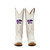 Carrie - Gameday Women's Ivory Western Boot - Kansas State Wildcats
