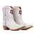Sarah - Gameday Women's Shorty Ivory Western Boot - Texas A&M Aggies