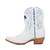 Sarah - Gameday Women's Shorty Ivory Western Boot - McNeese State Cowboy