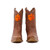 Sarah - Gameday Women's Shorty Tan Western Boot - Clemson Tigers Sarah - Gameday Women's Shorty Tan Western Boot - Clemson Tigers