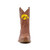 Sarah - Gameday Women's Shorty Tan Western Boot - Iowa Hawkeyes Sarah - Gameday Women's Shorty Tan Western Boot - Iowa Hawkeyes