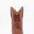 Sarah - Gameday Women's Shorty Tan Western Boot - Mississippi State Bulldogs