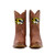 Sarah - Gameday Women's Shorty Tan Western Boot - Missouri Tigers Sarah - Gameday Women's Shorty Tan Western Boot - Missouri Tigers