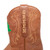 Sarah - Gameday Women's Shorty Tan Western Boot - North Texas Mean Green Sarah - Gameday Women's Shorty Tan Western Boot - North Texas Mean Green