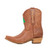 Sarah - Gameday Women's Shorty Tan Western Boot - North Texas Mean Green Sarah - Gameday Women's Shorty Tan Western Boot - North Texas Mean Green