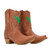 Sarah - Gameday Women's Shorty Tan Western Boot - North Texas Mean Green Sarah - Gameday Women's Shorty Tan Western Boot - North Texas Mean Green