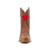 Sarah - Gameday Women's Shorty Tan Western Boot - SMU Mustangs Sarah - Gameday Women's Shorty Tan Western Boot - SMU Mustangs