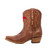 Sarah - Gameday Women's Shorty Tan Western Boot - SMU Mustangs Sarah - Gameday Women's Shorty Tan Western Boot - SMU Mustangs
