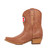 Sarah - Gameday Women's Shorty Tan Western Boot - Utah Utes Sarah - Gameday Women's Shorty Tan Western Boot - Utah Utes