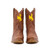 Sarah - Gameday Women's Shorty Tan Western Boot - Wyoming Cowboys Sarah - Gameday Women's Shorty Tan Western Boot - Wyoming Cowboys