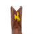 Sarah - Gameday Women's Shorty Tan Western Boot - Wyoming Cowboys Sarah - Gameday Women's Shorty Tan Western Boot - Wyoming Cowboys