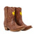 Sarah - Gameday Women's Shorty Tan Western Boot - Wyoming Cowboys Sarah - Gameday Women's Shorty Tan Western Boot - Wyoming Cowboys