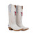 Carrie - Gameday Women's Ivory  Western Boot - Tulsa Golden Hurricane