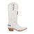 Carrie - Gameday Women's Ivory  Western Boot -Michigan Wolverines