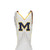 Sarah - Gameday Women's Shorty Ivory Western Boot - Michigan Wolverines