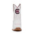 Sarah - Gameday Women's Shorty Ivory Western Boot - South Carolina Gamecocks