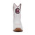 Sarah - Gameday Women's Shorty Ivory Western Boot - South Carolina Gamecocks