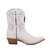 Sarah - Gameday Women's Shorty Ivory Western Boot - South Carolina Gamecocks
