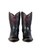 Sarah - Gameday Women's Shorty Black  Western Boot - South Carolina Gamecocks