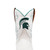Sarah - Gameday Women's Shorty Ivory Western Boot -Michigan State Spartans