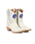 Sarah - Gameday Women's Shorty Ivory Western Boot - Boise State Broncos