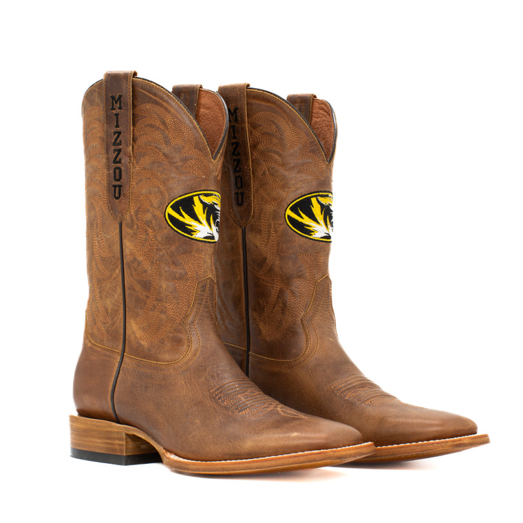 Maverick - Gameday Men's Square Toe Western Boot -  Missouri Tigers