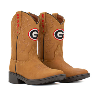 Georgia_Bulldogs_Kids_Boots-