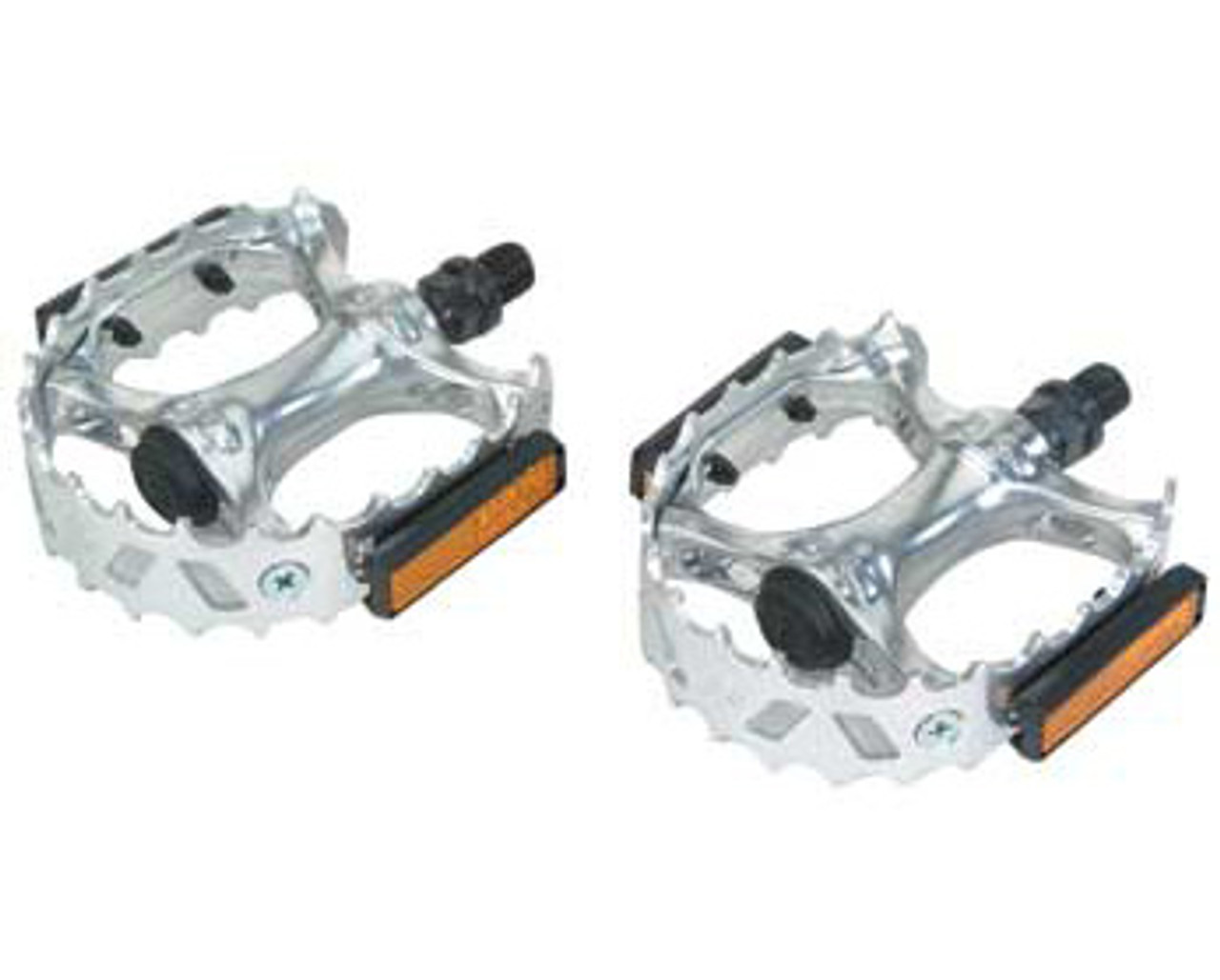 chrome bmx pedals