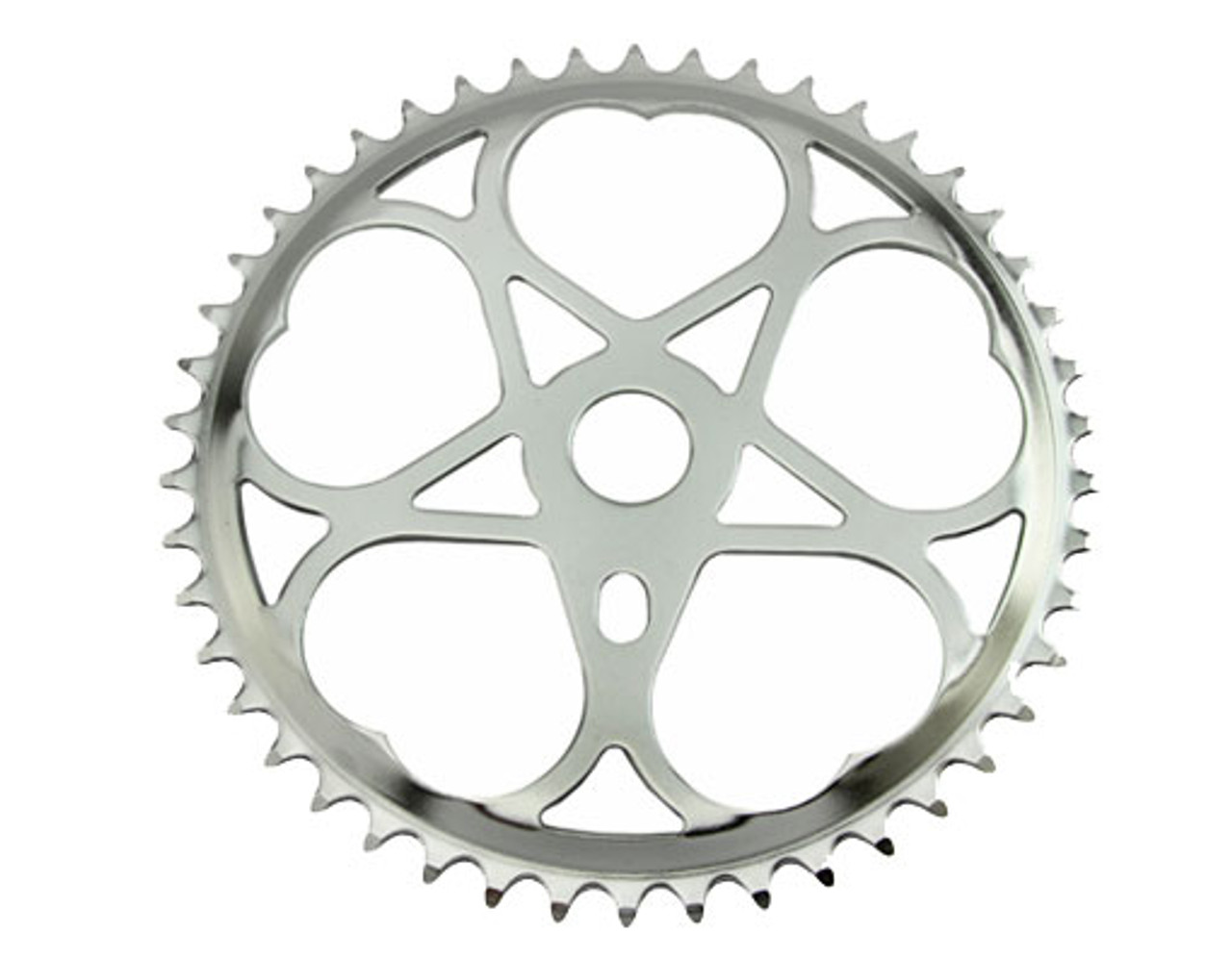 GOLD TWISTED BICYCLE SPROCKET 44T CHAINRING BEACH CRUISER LOWRIDERS