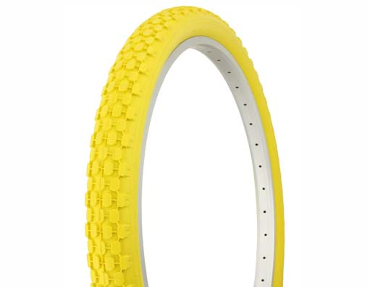 yellow bike tires