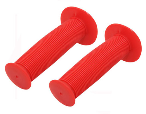 Fixed Gear Red Rubber Mushroom  Grips