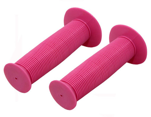 Fixed Gear Pink Rubber Mushroom  Grips