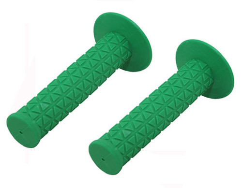 Fixed Gear Green Rubber Triangle Grips