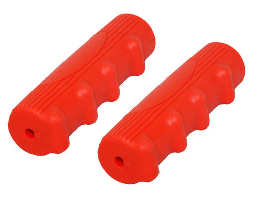 Lowrider Red Rubber Custom Kraton Grips