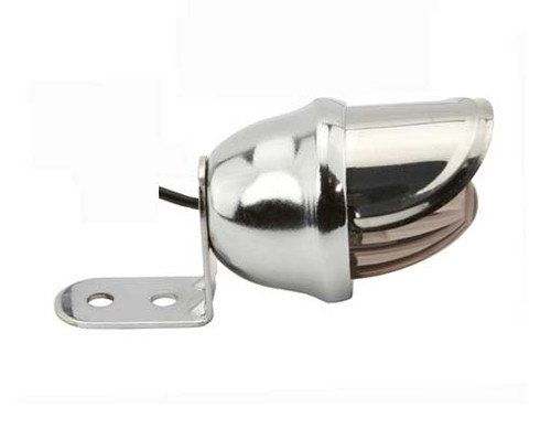 Lowrider Chrome Steel Mini Bee W/Black Reflectors Lights