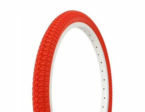 red bmx tires