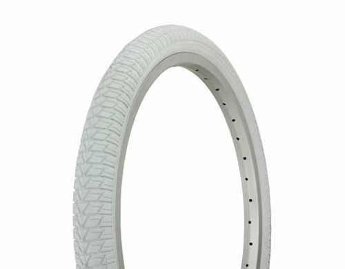 white bike tire