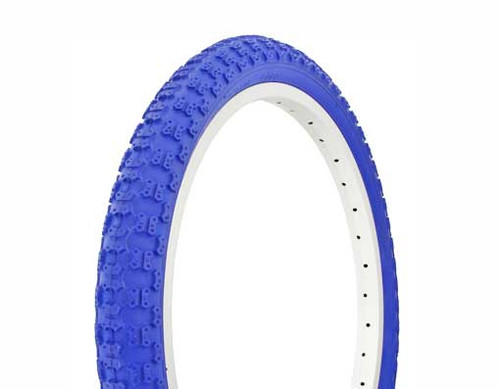 BMX 20" Blue Rubber Duro Blue Wall HF-143G. Tires 20" x 2.125"