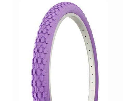 Cruiser 26" Purple Rubber Duro Purple Wall HF-851.  Tires 26" x 2.125"