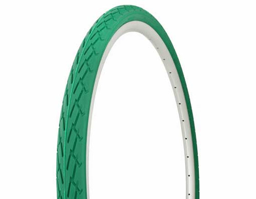 Fixed Gear 700cc Green Rubber Duro DB-7044 Tires 700 x 40c